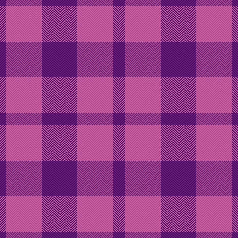 karierte Karostruktur. Muster Hintergrund Vektor. Tartan nahtlose Stoff Textil. vektor