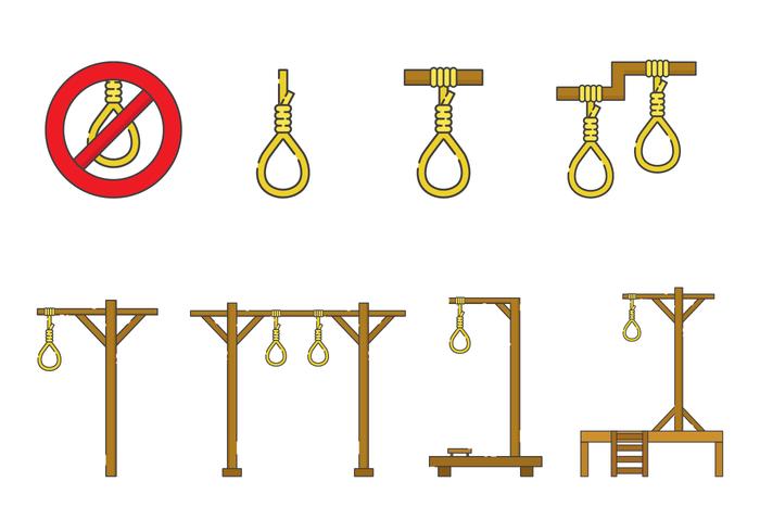 Gratis Gallows Vector Collection