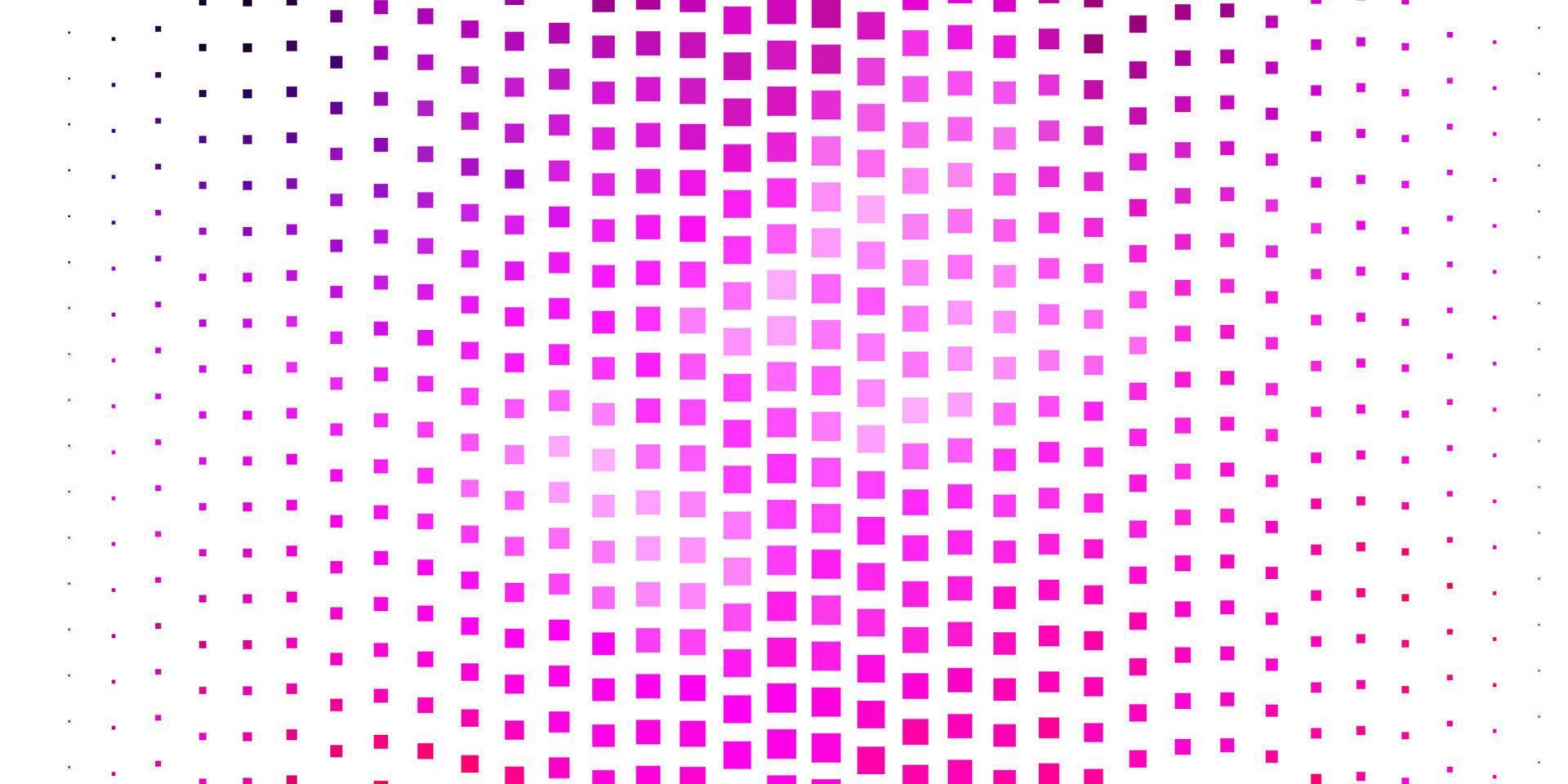 dunkelviolettes, rosa Vektorlayout mit Linien, Rechtecken. vektor