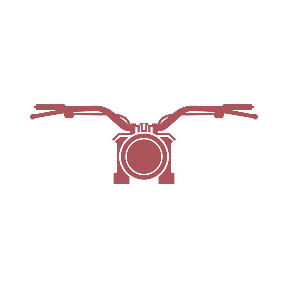 Motorrad-Logo-Icon-Design vektor