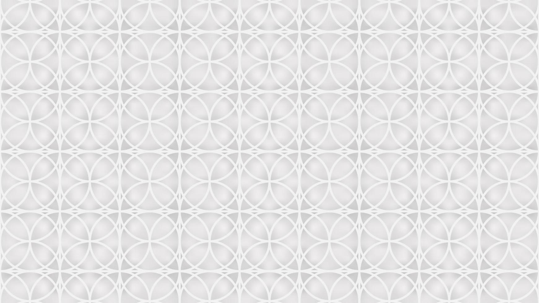 Hintergrund mit nahtlosem Muster im islamischen Stil auf weiß. Vektor-Illustration. Folge 10. vektor