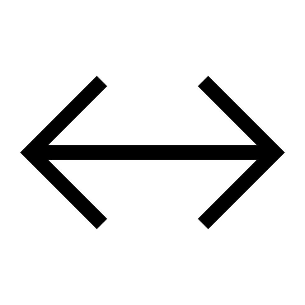 Ändern Sie die Symbolzeile, die auf weißem Hintergrund isoliert ist. schwarzes, flaches, dünnes Symbol im modernen Umrissstil. Lineares Symbol und bearbeitbarer Strich. einfache und pixelgenaue strichvektorillustration vektor