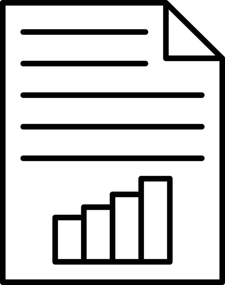 rapport vektor ikon