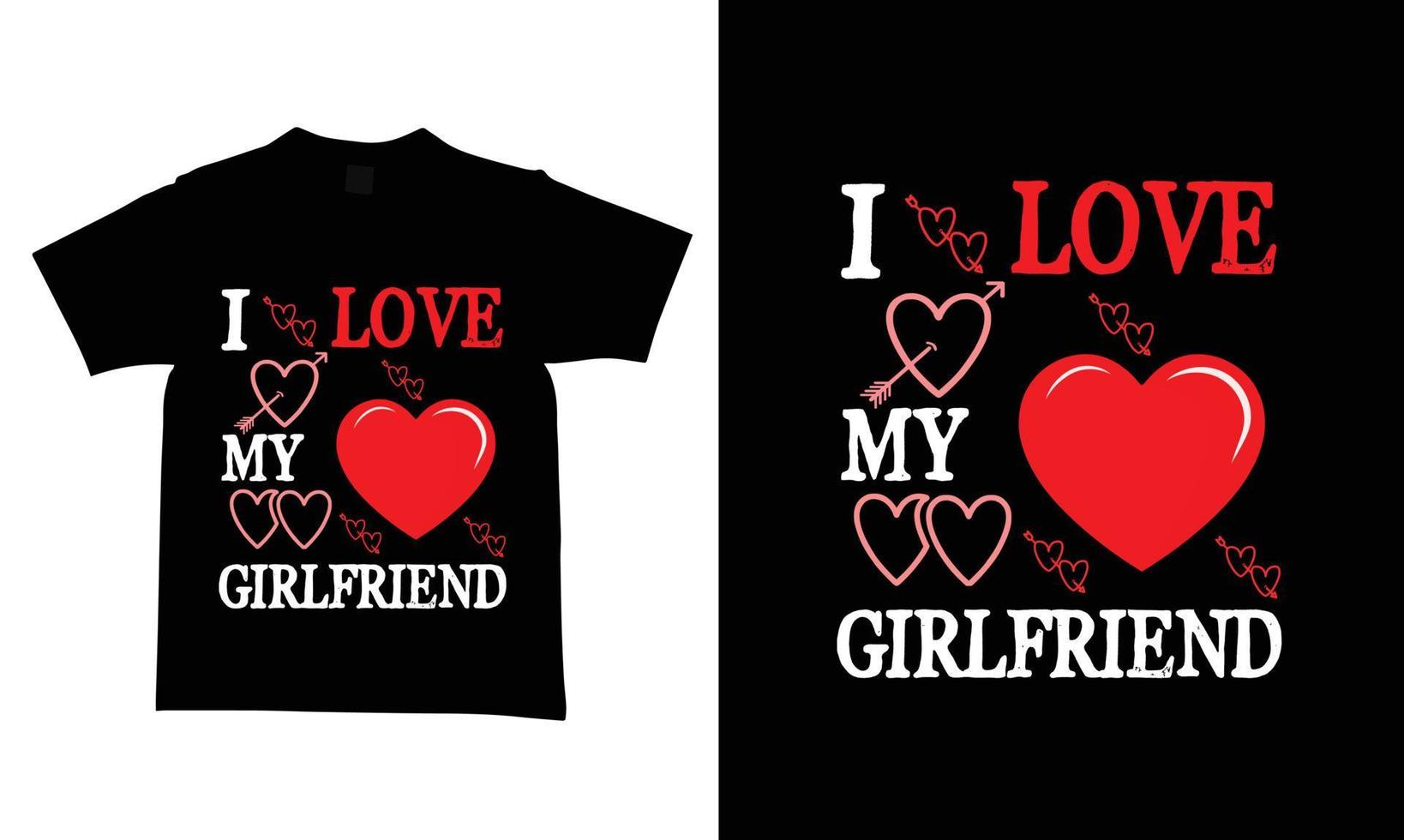 valentinstag t-shirt design vorlagen neue und moderne designs. vektor