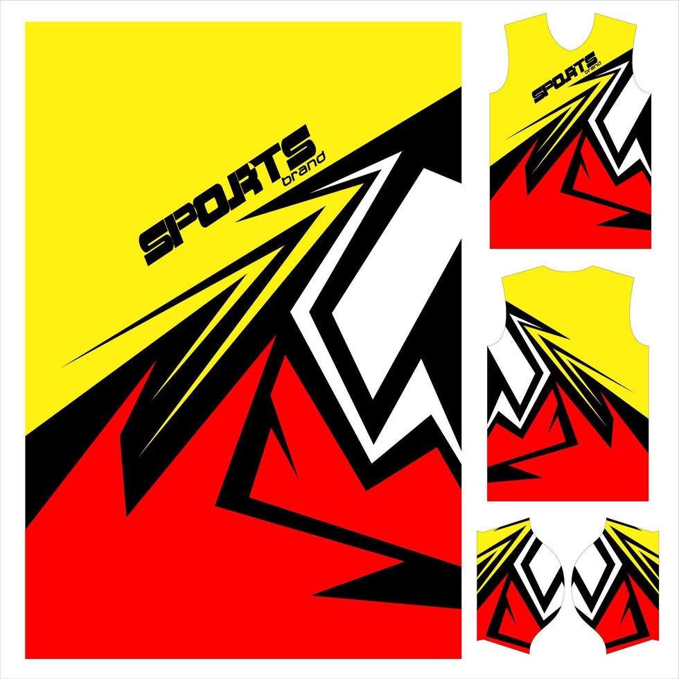 abstraktes T-Shirt-Jersey-Textur-Design-Muster bereit zum Drucken für Fußball-Motocross-Radfahren vektor