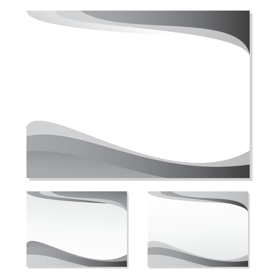 lutning abstrakt grå vit bakgrund. mallar för design vektor