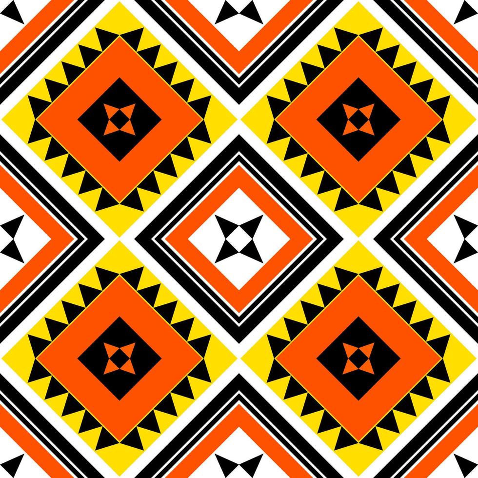 orientalisk etnisk geometrisk mönster söder afrika traditionell design för bakgrund matta, tapeter, skjorta, batik, mönster, vektor, illustration, broderi vektor