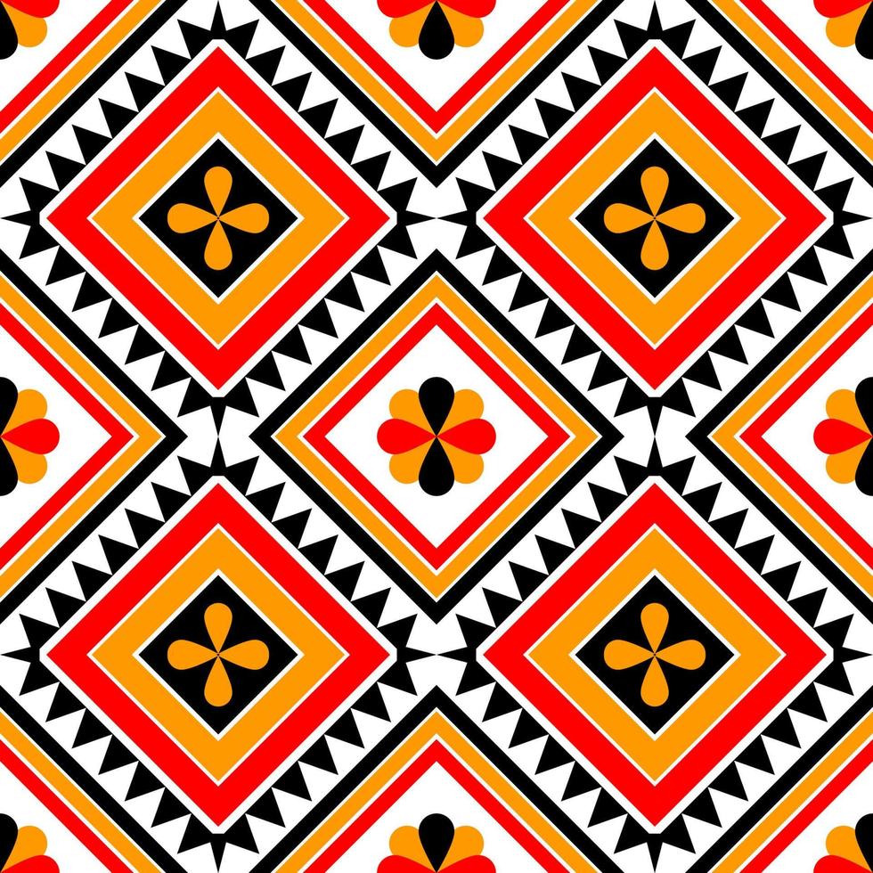 orientalisk etnisk geometrisk mönster söder afrika traditionell design för bakgrund matta, tapeter, skjorta, batik, mönster, vektor, illustration, broderi vektor