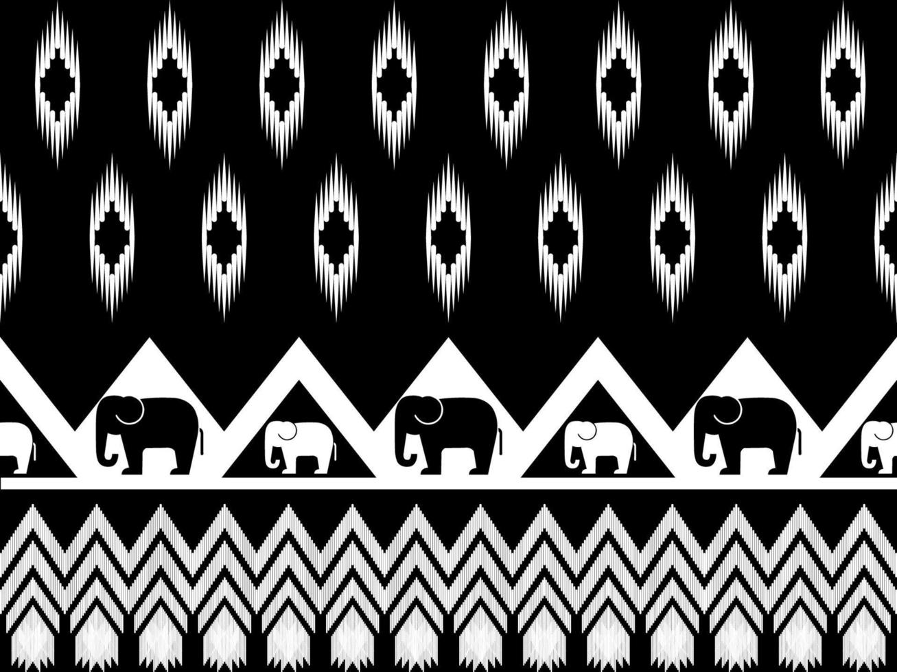 orientalisk etnisk geometrisk mönster söder afrika traditionell design för bakgrund matta, tapeter, skjorta, batik, mönster, vektor, illustration, broderi vektor