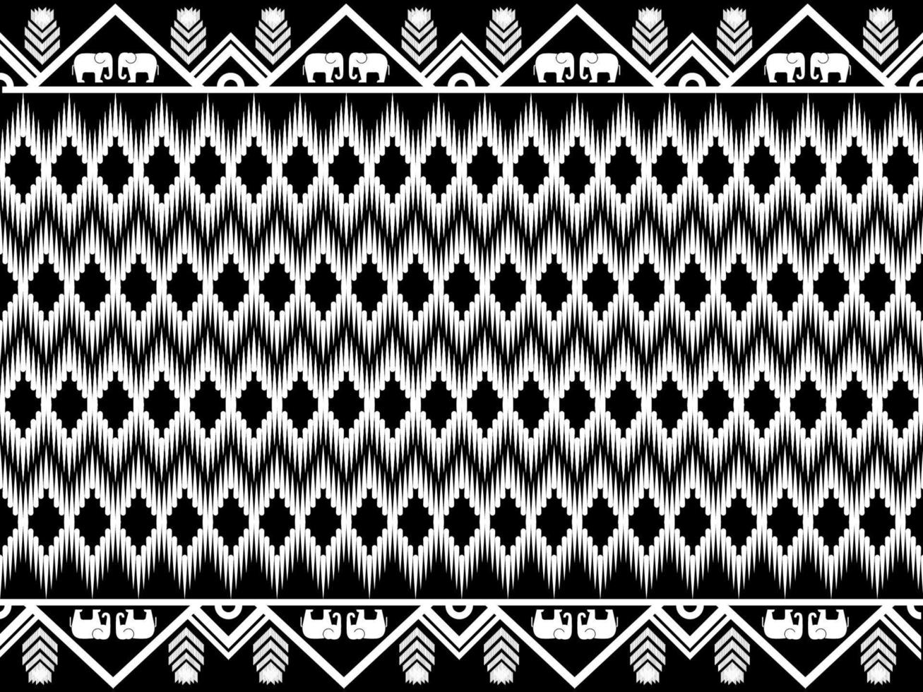 orientalisk etnisk geometrisk mönster söder afrika traditionell design för bakgrund matta, tapeter, skjorta, batik, mönster, vektor, illustration, broderi vektor