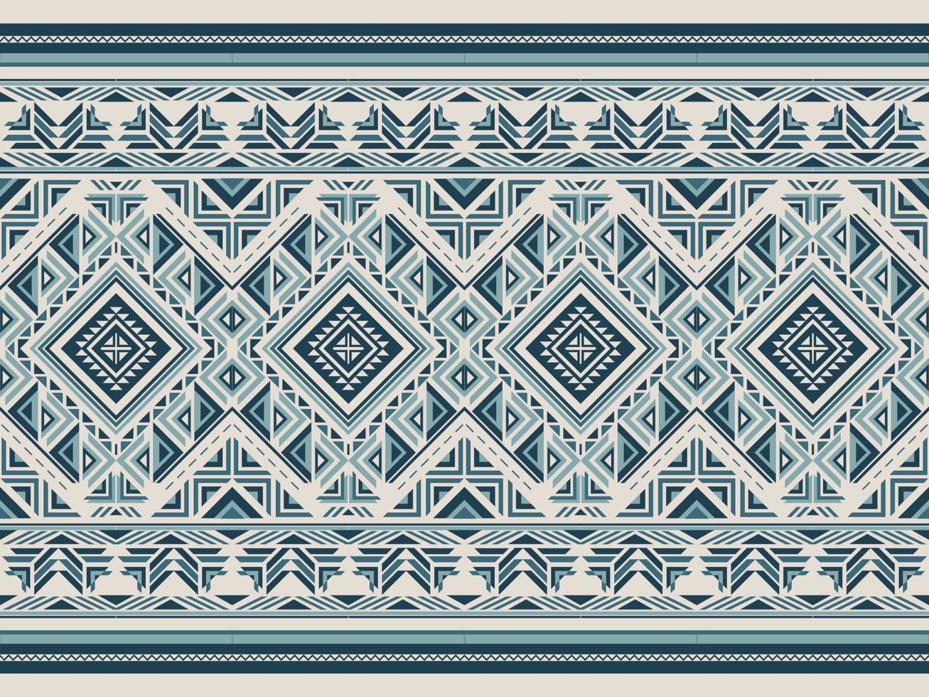 Muster der amerikanischen Ureinwohner indisches Ornamentmuster geometrische ethnische Textilstruktur Stammes- Aztekenmuster Navajo mexikanischer Stoff nahtlose Vektordekoration vektor