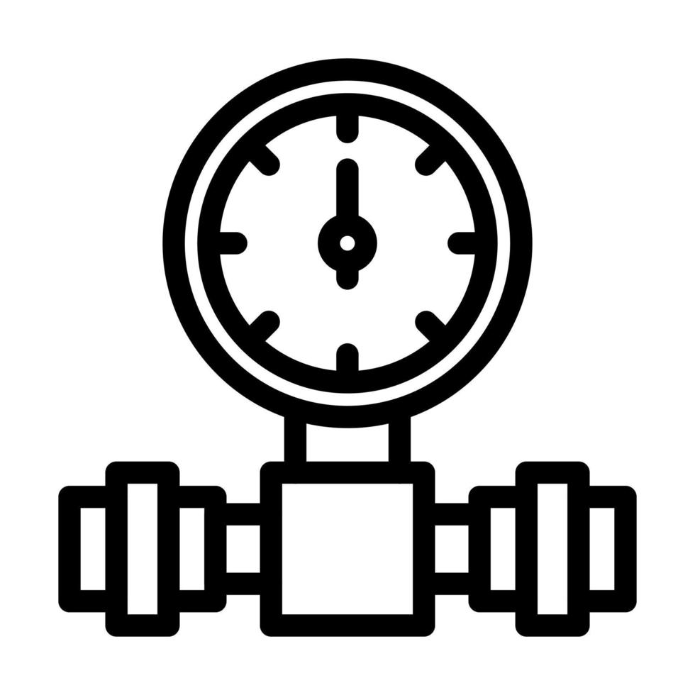 Manometer-Icon-Design vektor