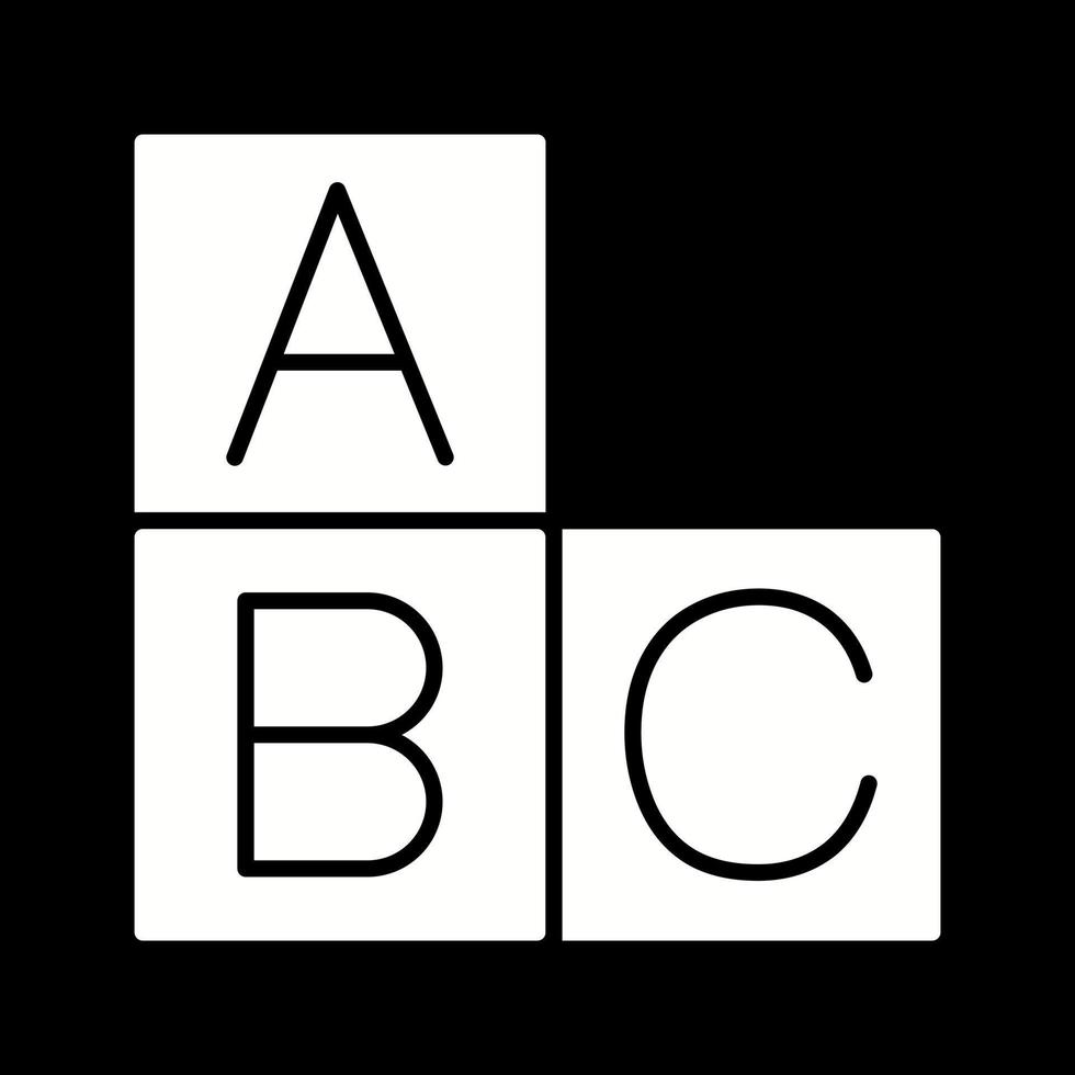 ABC-Vektorsymbol vektor