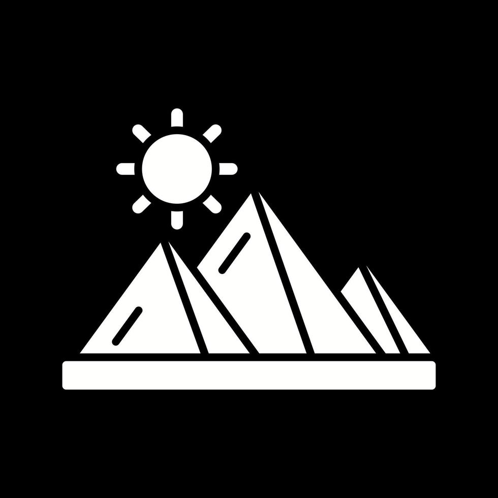 Symbol für Pyramidenvektor vektor