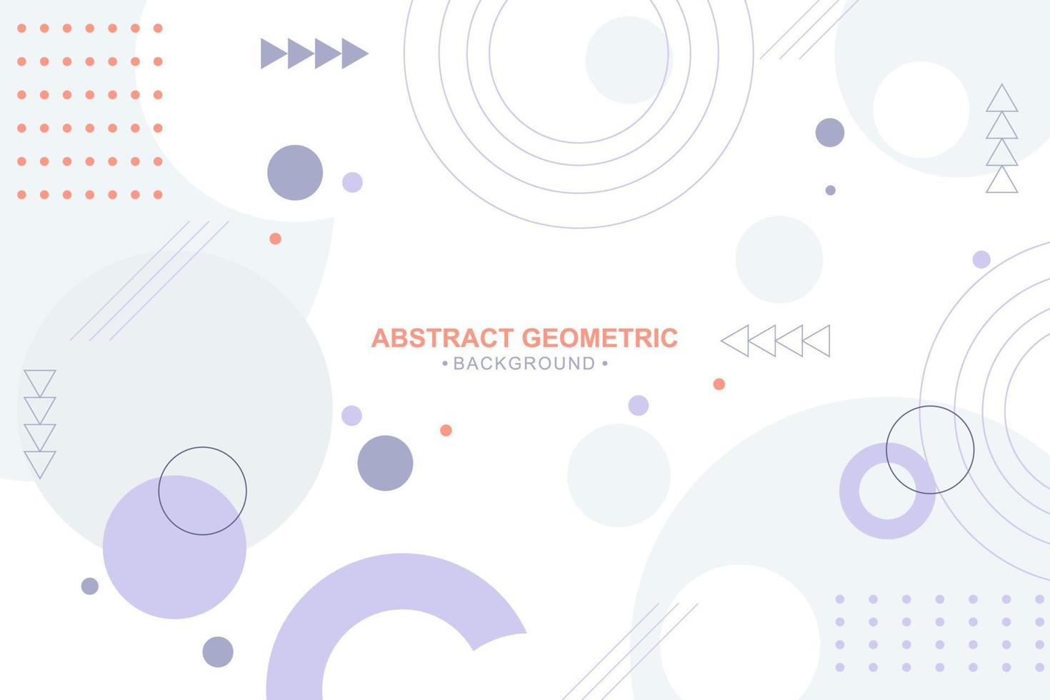 abstrakt färgrik geometrisk bakgrund i platt design vektor