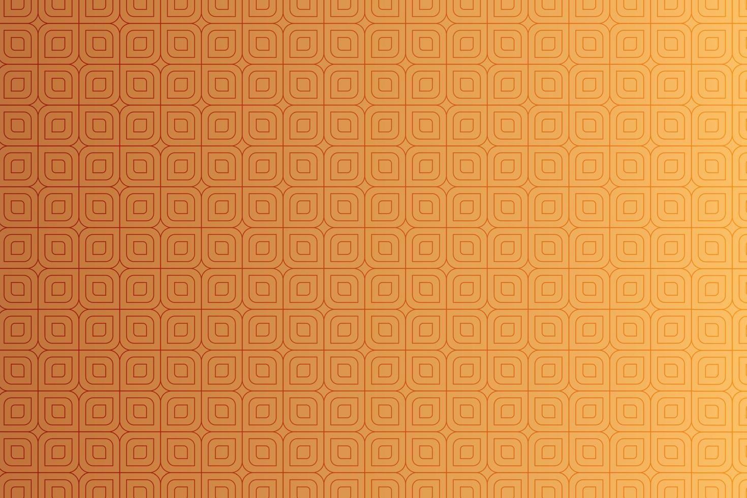 Muster mit geometrischen Elementen, goldgelbe Farbverlaufstöne, abstrakter Hintergrund, Vektormuster für Design vektor