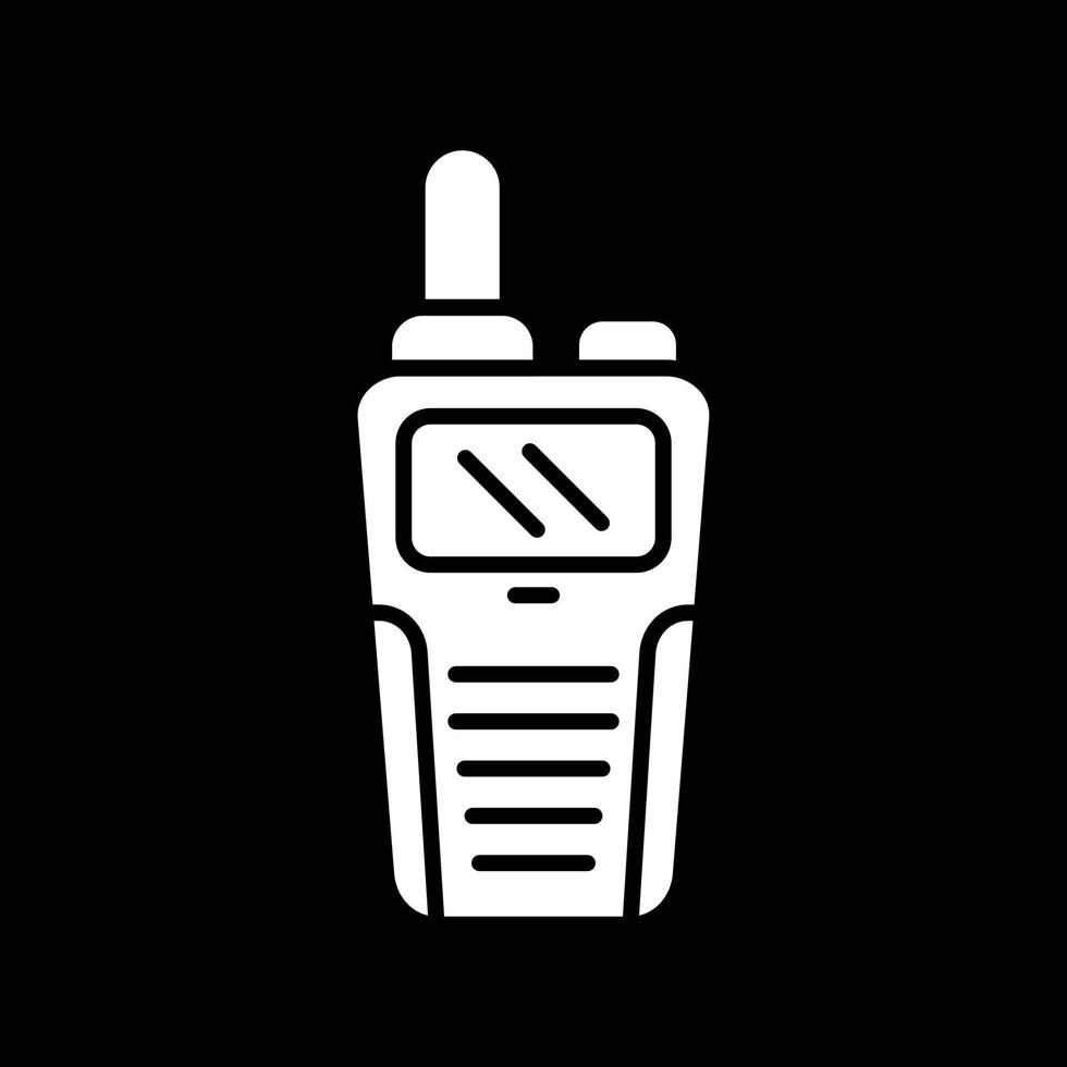 Walkie-Talkie-Vektorsymbol vektor