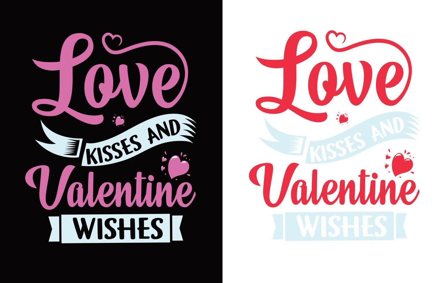 Valentinstag-Typografie-T-Shirt-Design. vektor