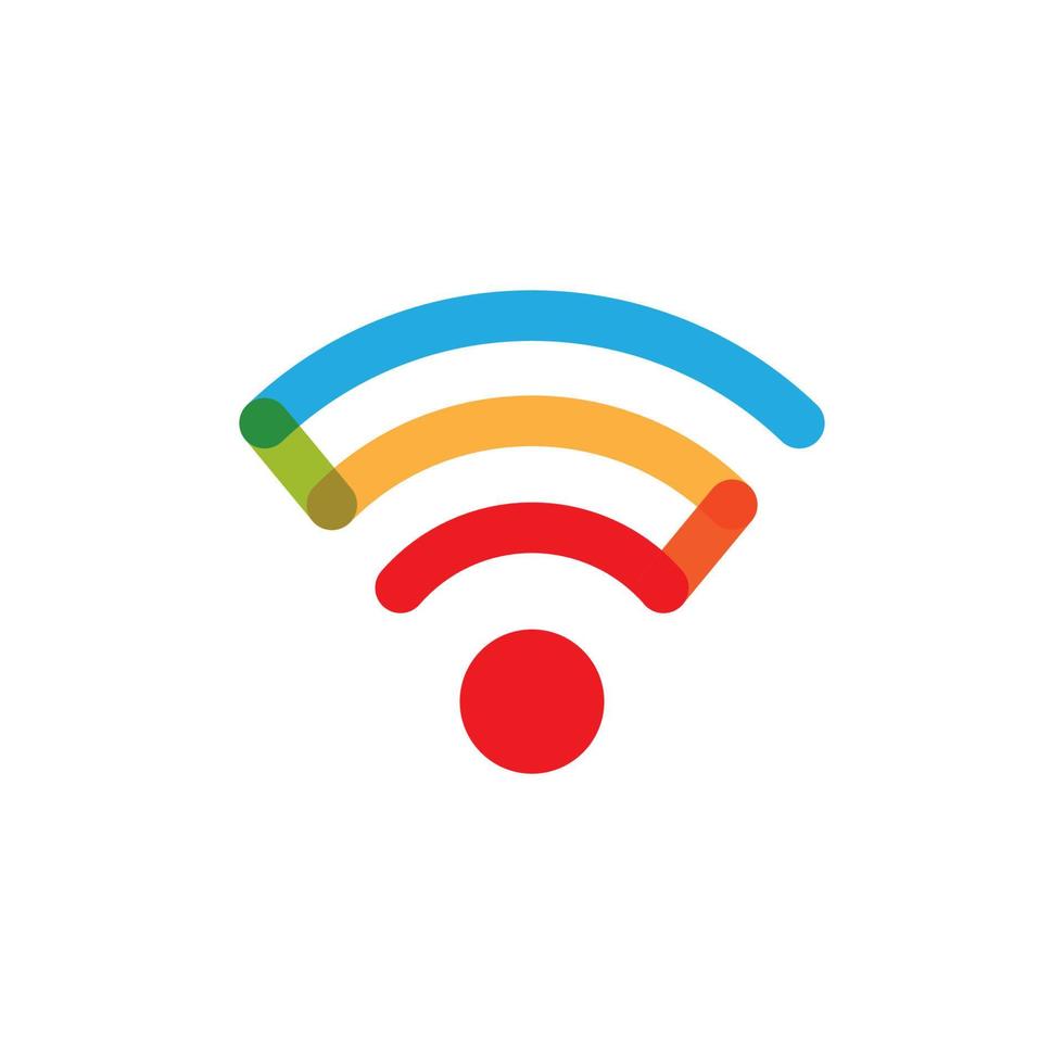 Signal-WLAN-Illustrationsdesign vektor