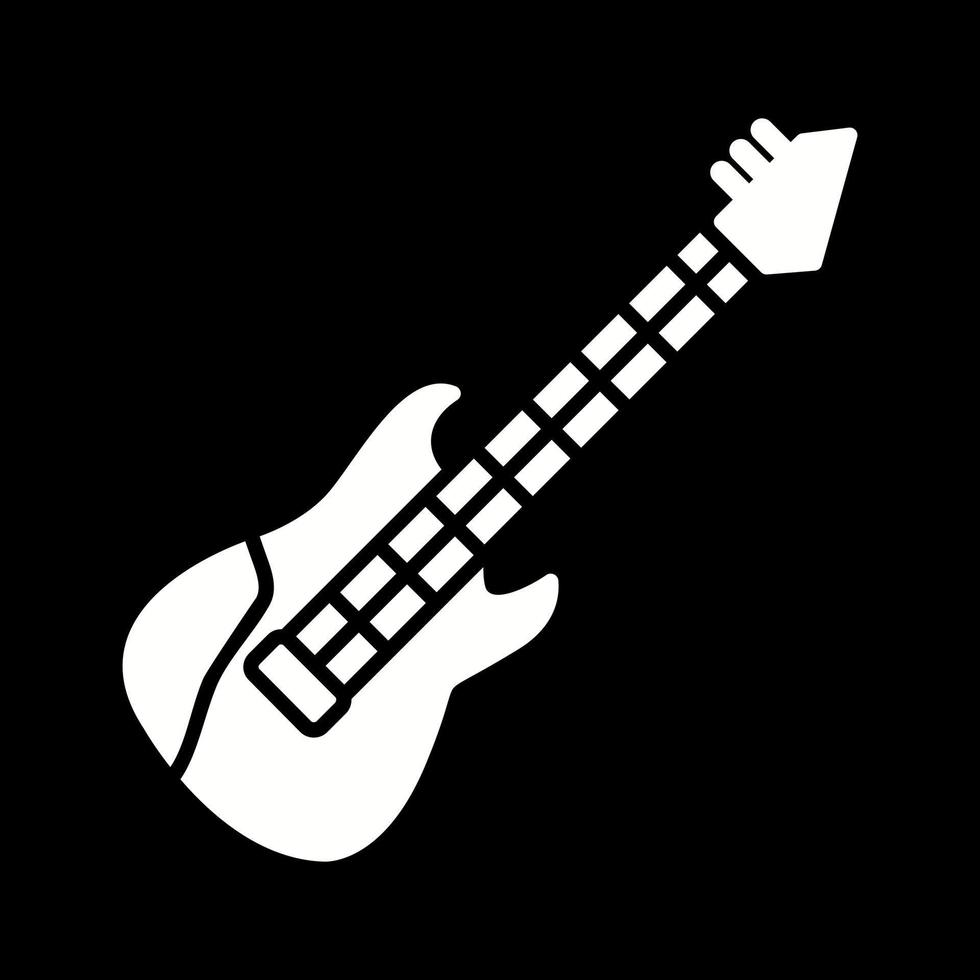 Vektorsymbol für E-Gitarre vektor