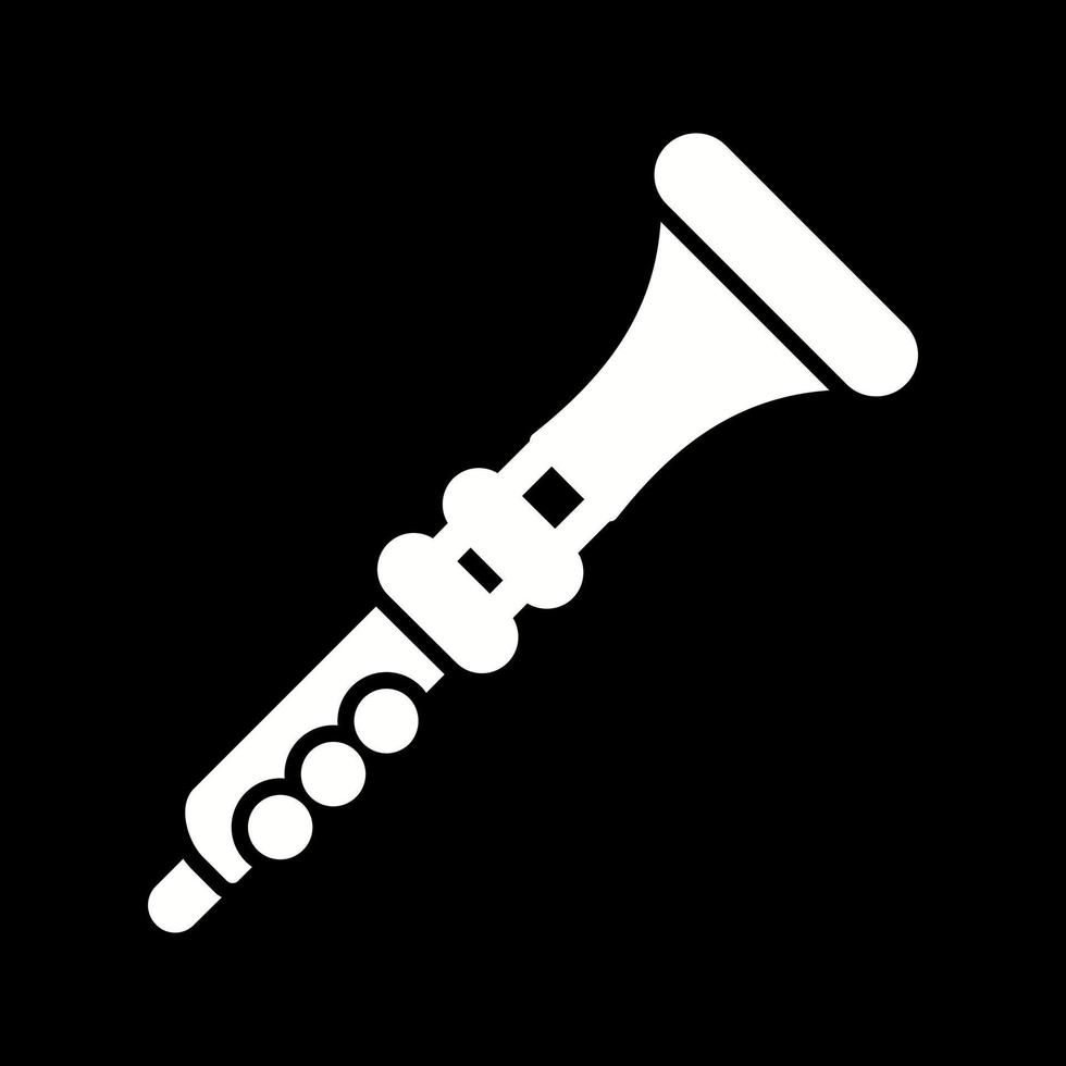 didgeridoo vektor ikon