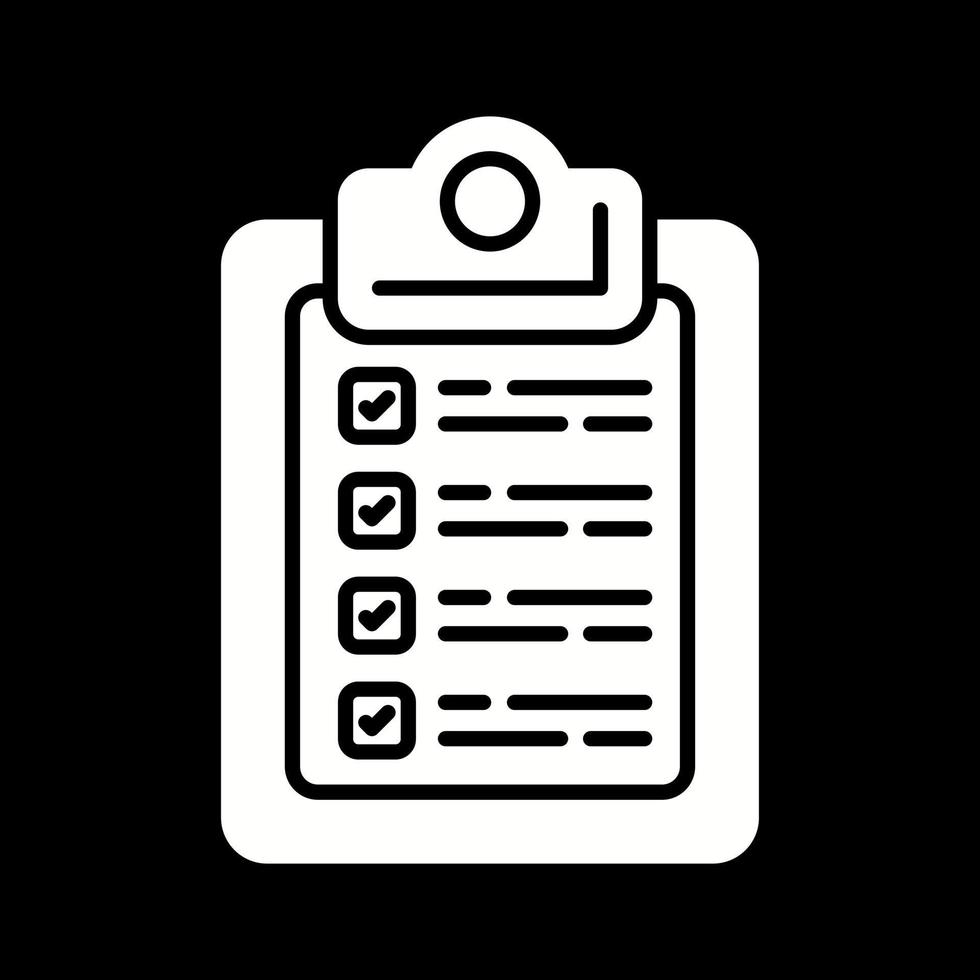 Checkliste Vektor Icon