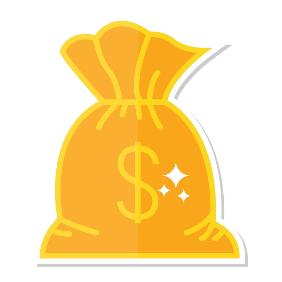Cash-Symbol, geeignet für eine Vielzahl von digitalen Kreativprojekten. vektor