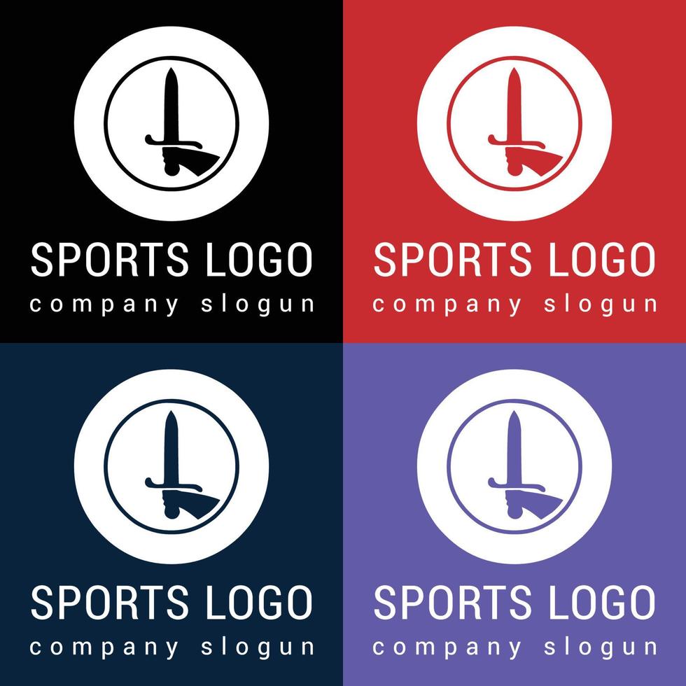 jag kommer design unik, fotboll, fotboll klubb, team, akademi logotyp design. vektor