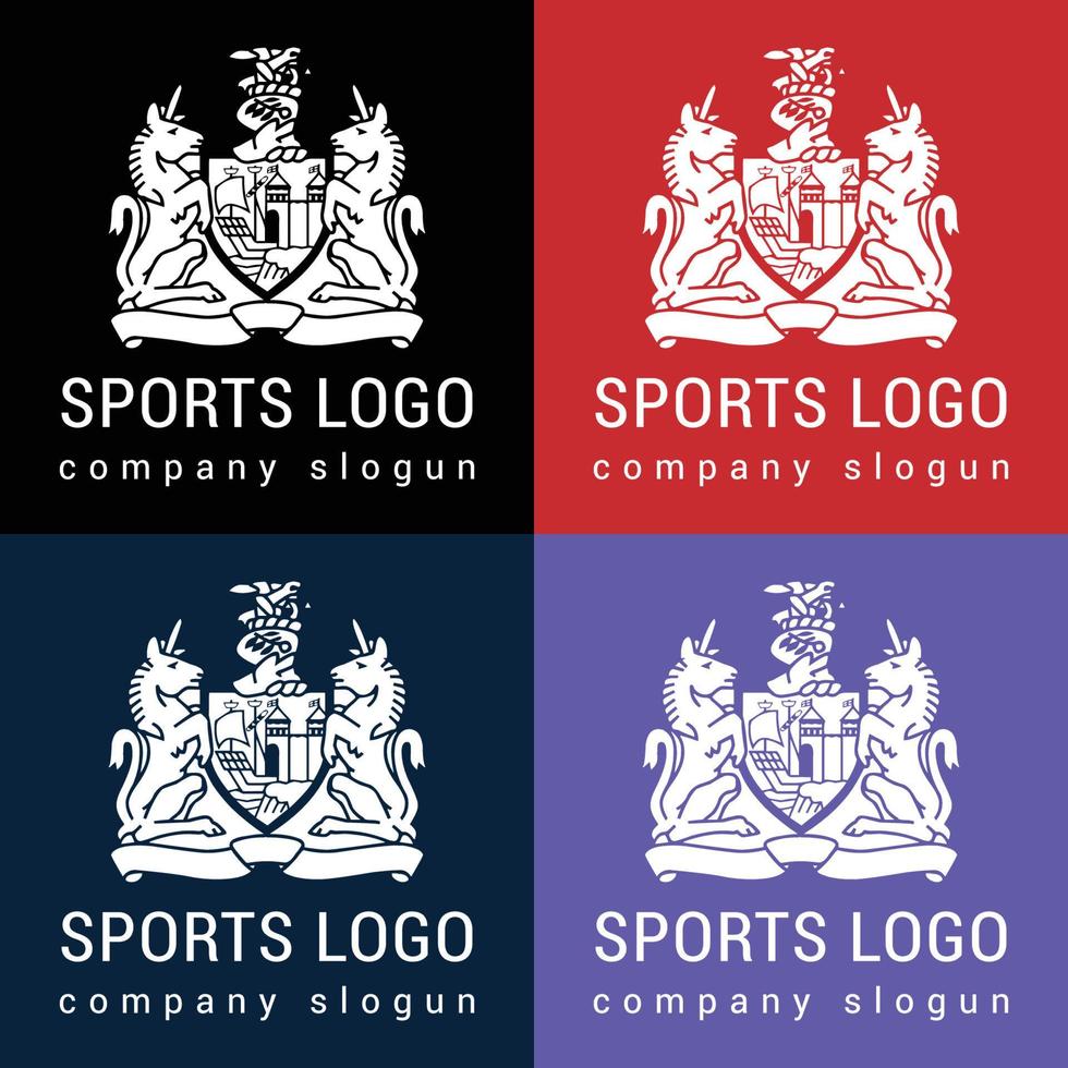 Ich werde Fußball- oder Fußballverein-Logo-Design machen vektor