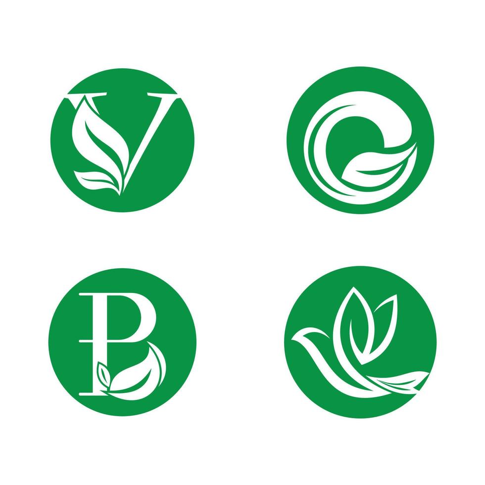 blad vektor illustration design ikon logotyp