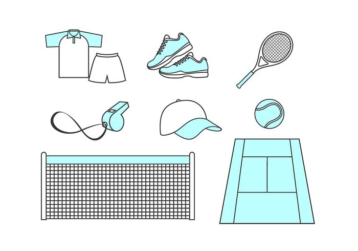 Tennis Gratis Vector