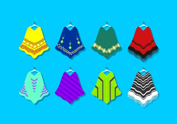 Ull Poncho Gratis Vector