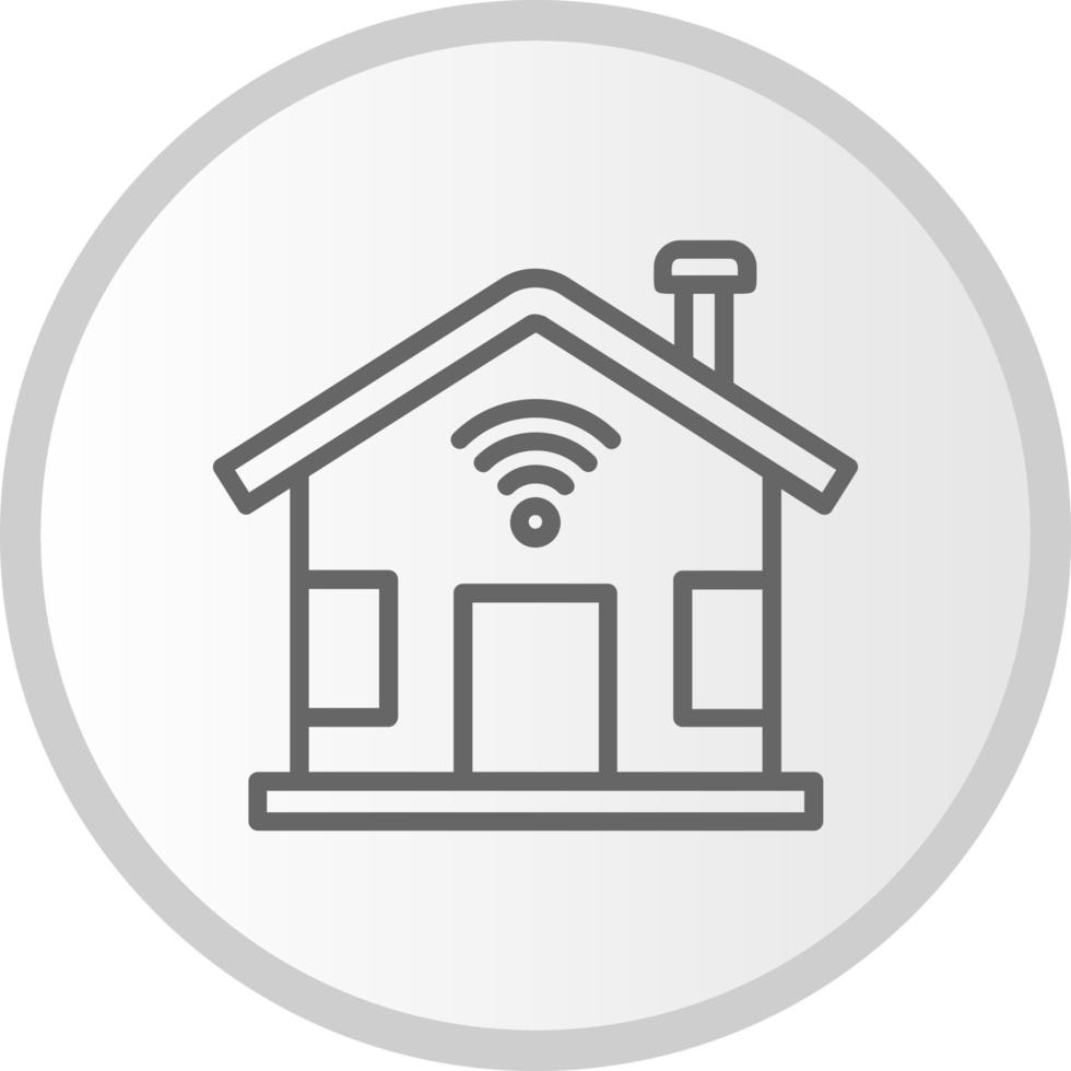 Smart-Home-Vektorsymbol vektor