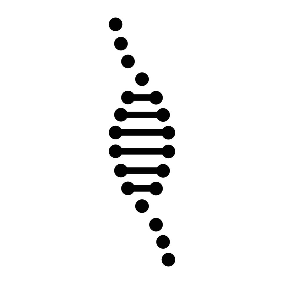 DNA-Logo-Vektor vektor