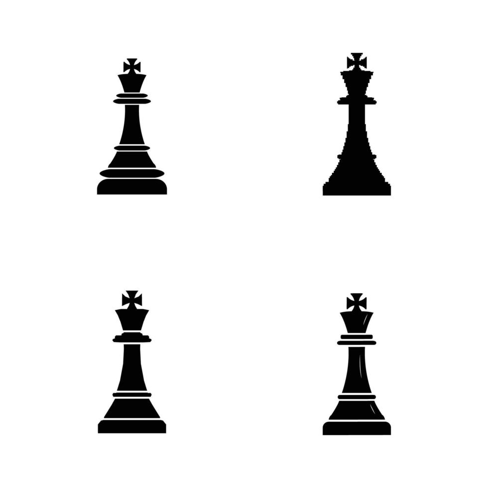 Schach-Symbol-Vektor vektor