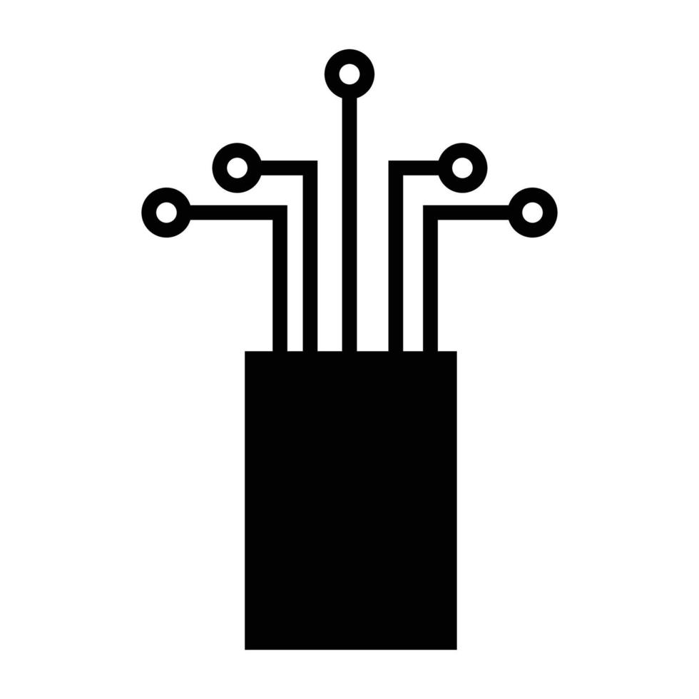 kabel- logotyp Vektor