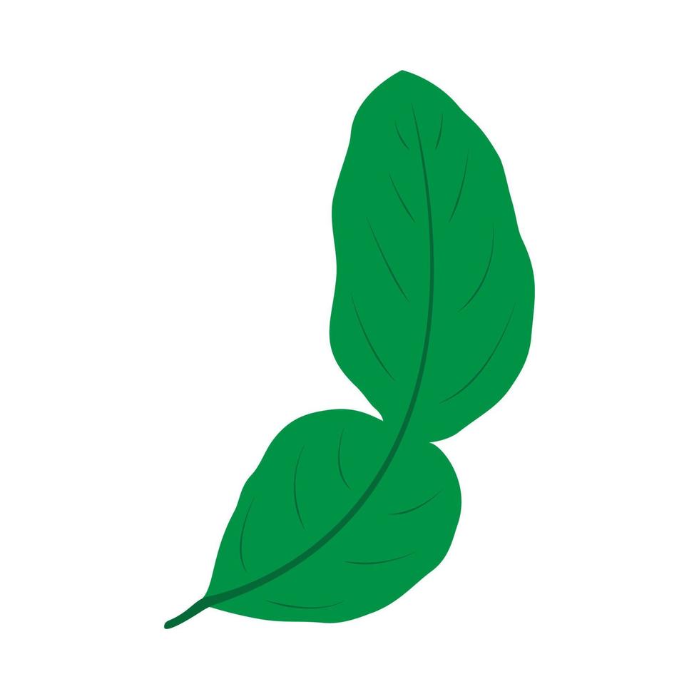 Limettenblätter-Logo vektor