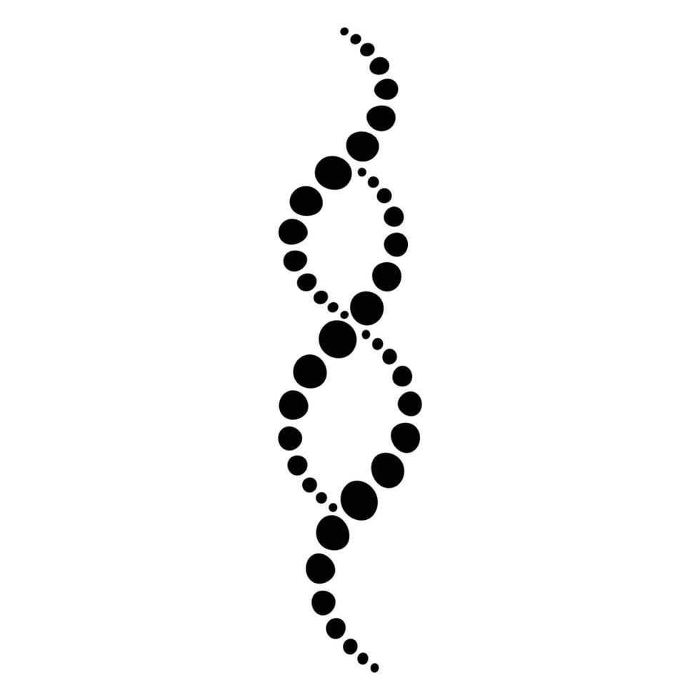 DNA-Logo-Vektor vektor