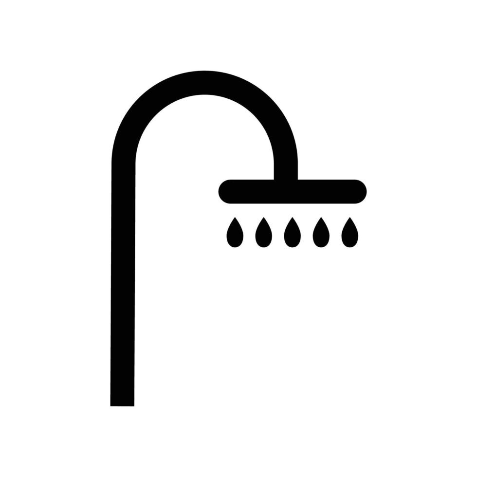 dusch ikon Vektor