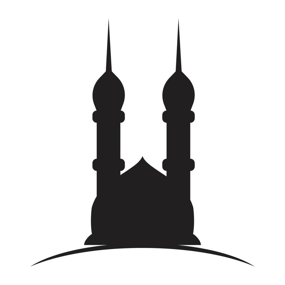 Moschee-Logo-Vektor vektor