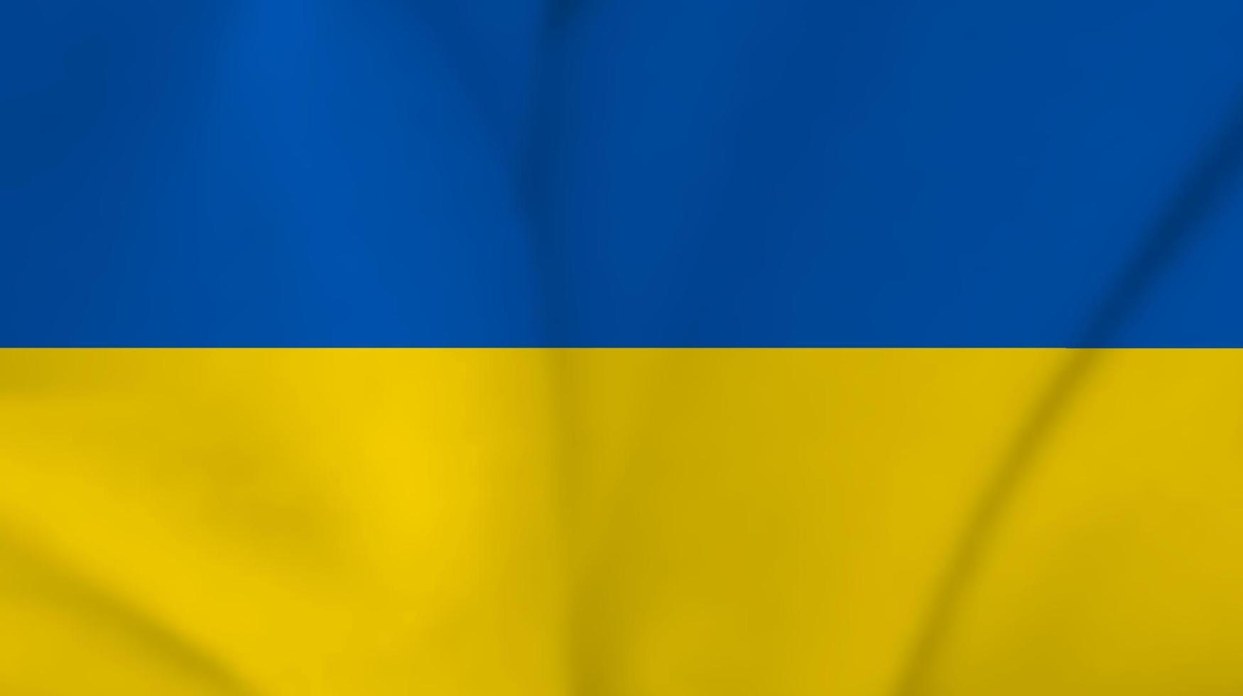 ukrainska nationella flaggan vektor