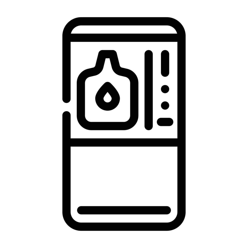 Wasserautomat Symbol Leitung Vektor Illustration