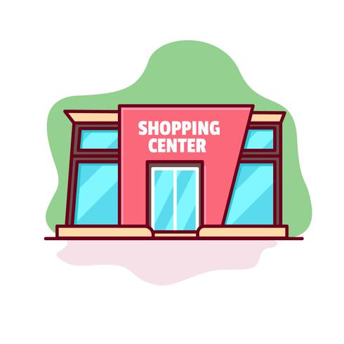 Gratis Vector Shopping Center