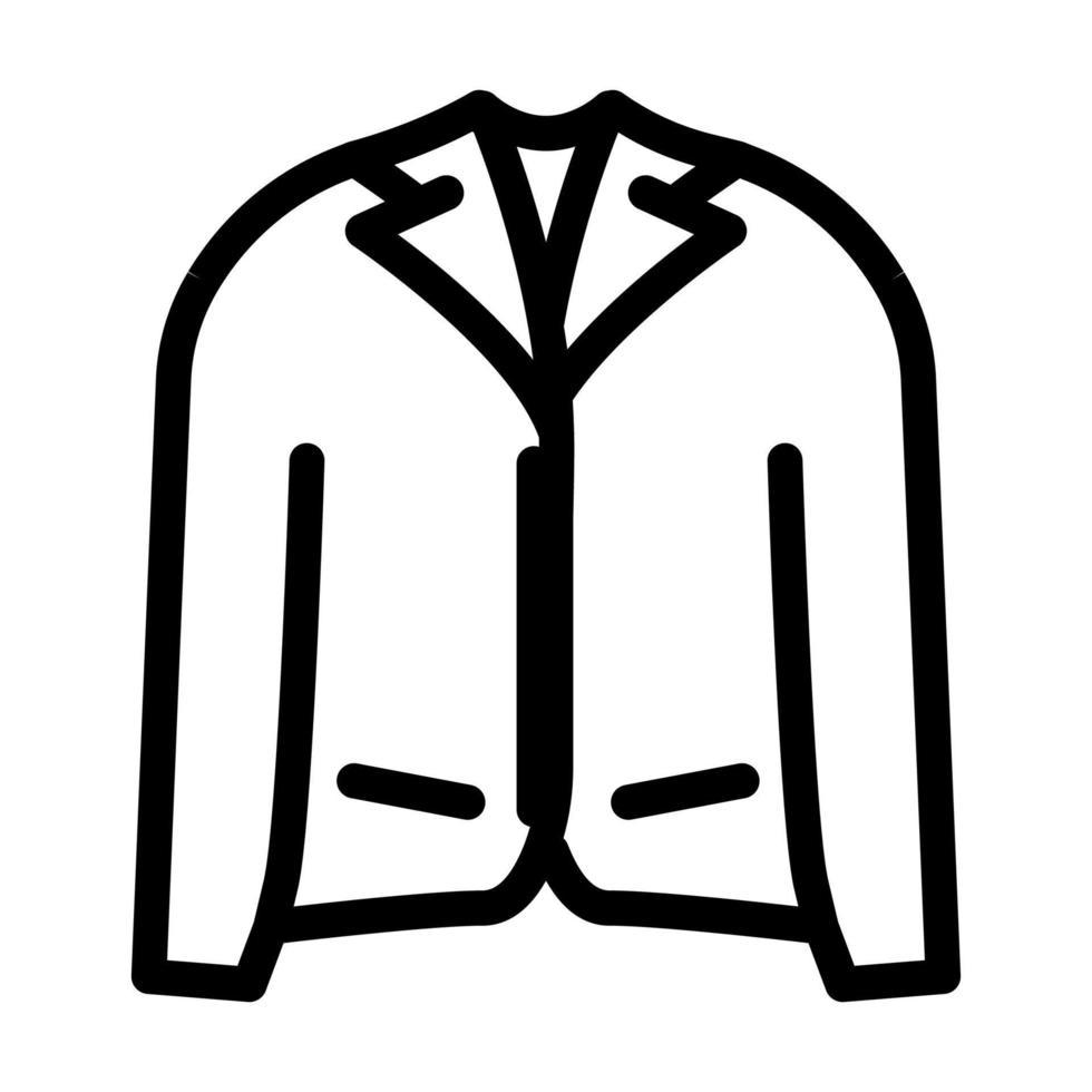 Jacke Wäscheleine Symbol Vektor Illustration