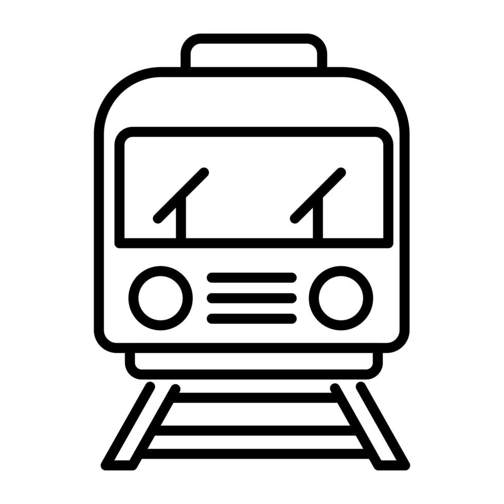 tåg, tunnelbana, spårvagn, järnväg, transport, spårvagn, spårväg vektor
