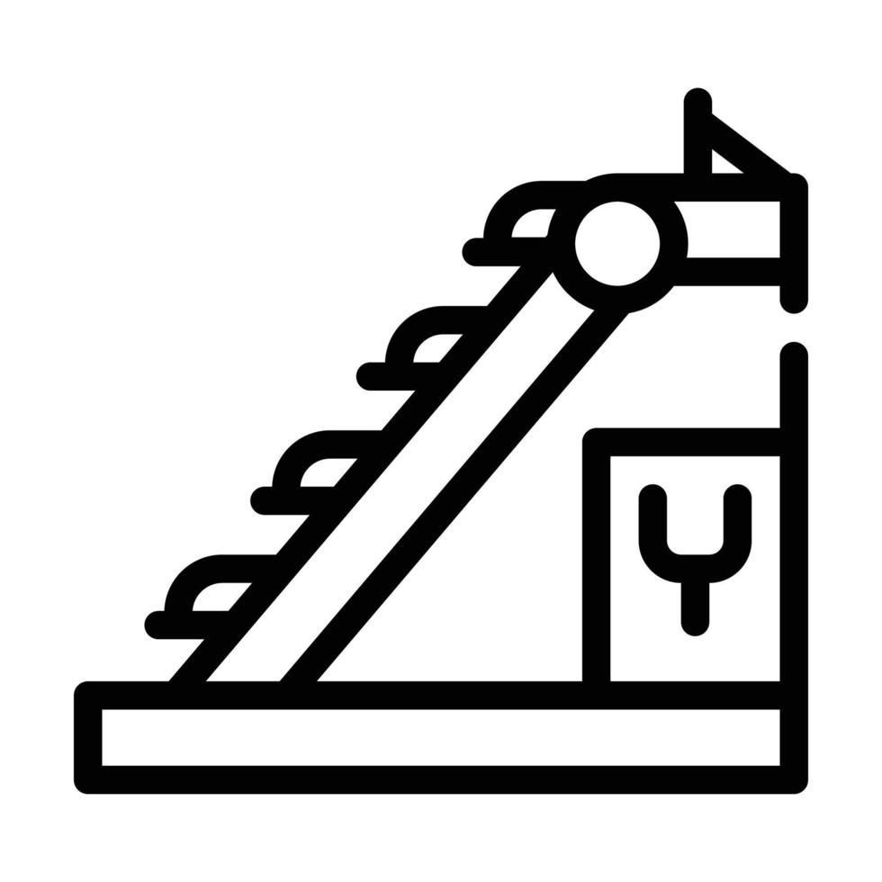 sortering linje linje ikon vektor symbol illustration