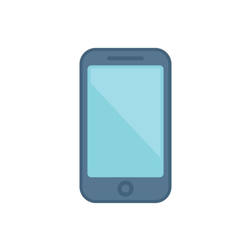 smartphone ikon platt vektor. webb gränssnitt vektor