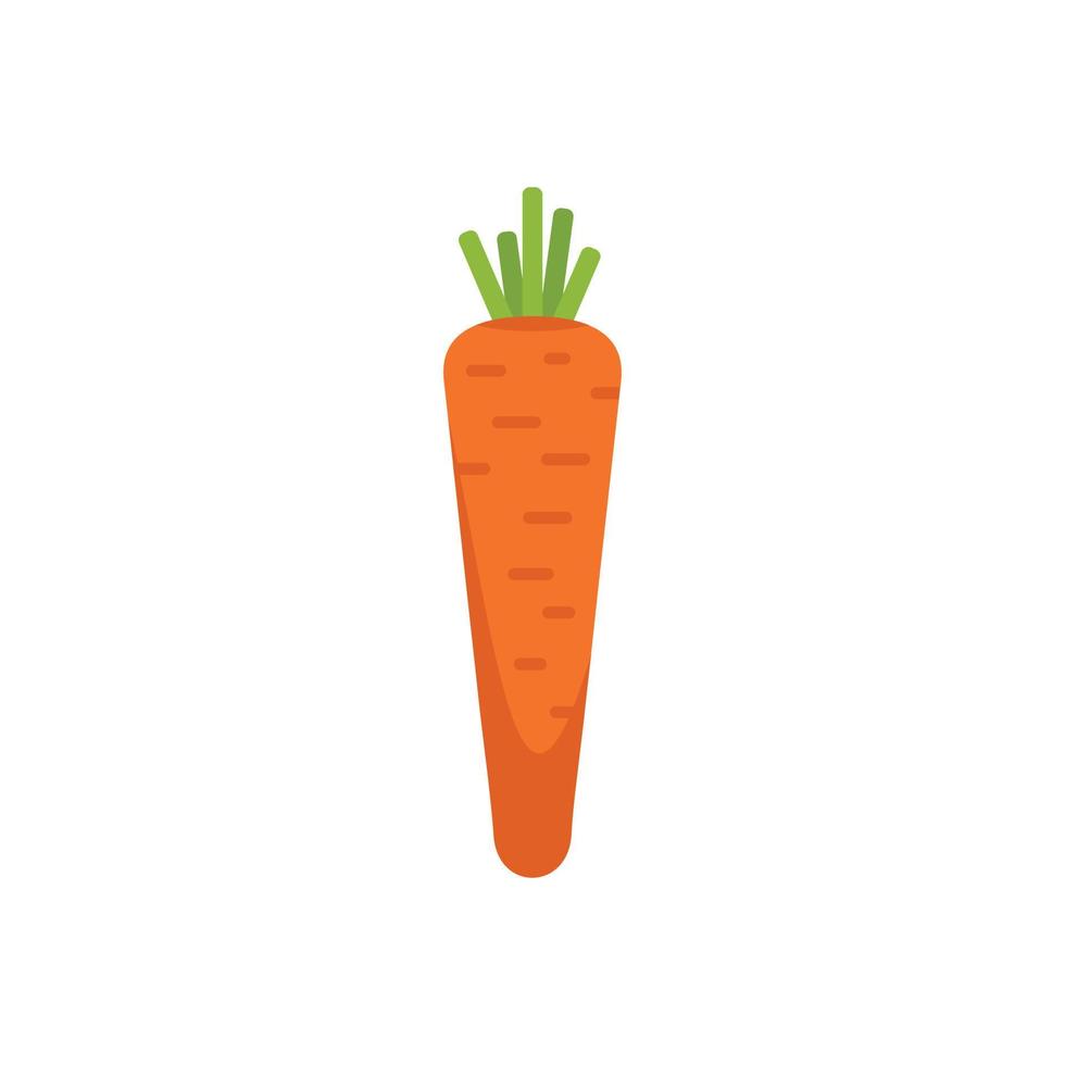 Karotten-GVO-Symbol flacher Vektor. Landwirtschaft Lebensmittel vektor