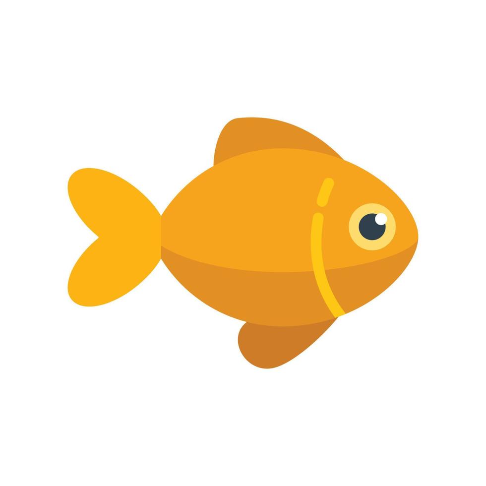 tur- charm fisk ikon platt vektor. japan neko vektor