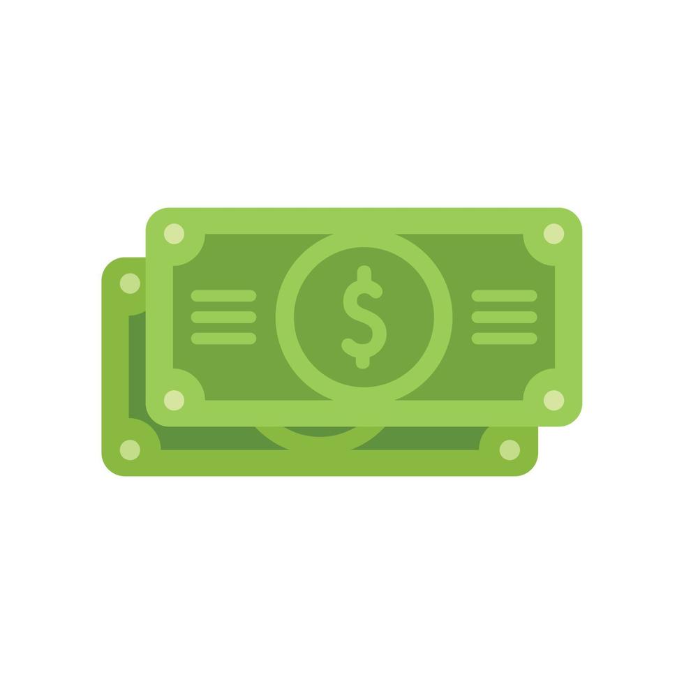 intäktsgenerering kontanter ikon platt vektor. mobil strategi vektor